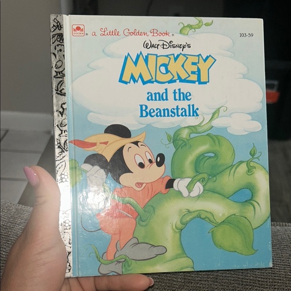 Mickey and the Beanstalk Little Golden Book - Picture 1 of 4